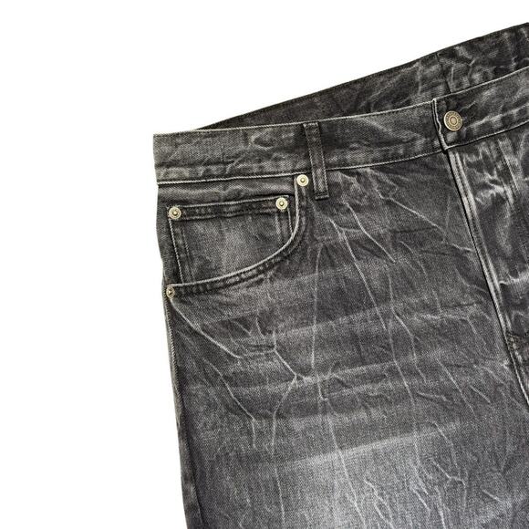 Washed Flared denim - Picture 2 of 4